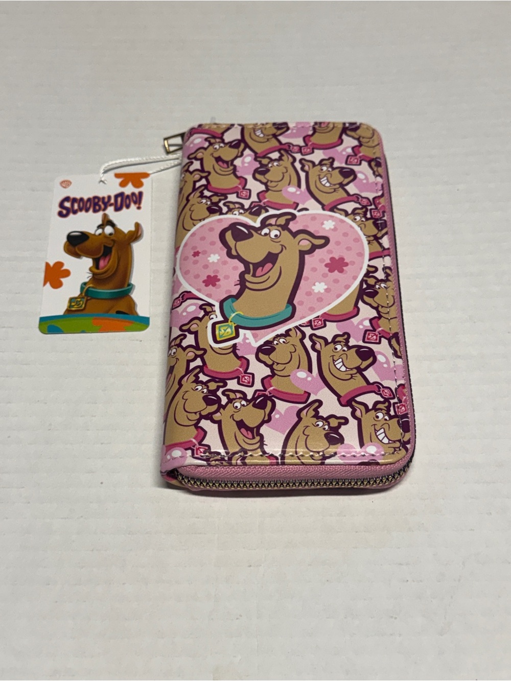 Scooby-Doo Pink  Zip Wallet NWT